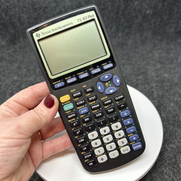 Vtg 1999 Texas Instruments TI-83 Plus Graphing Calculator Tested/Works NO COVER - Picture 1 of 14